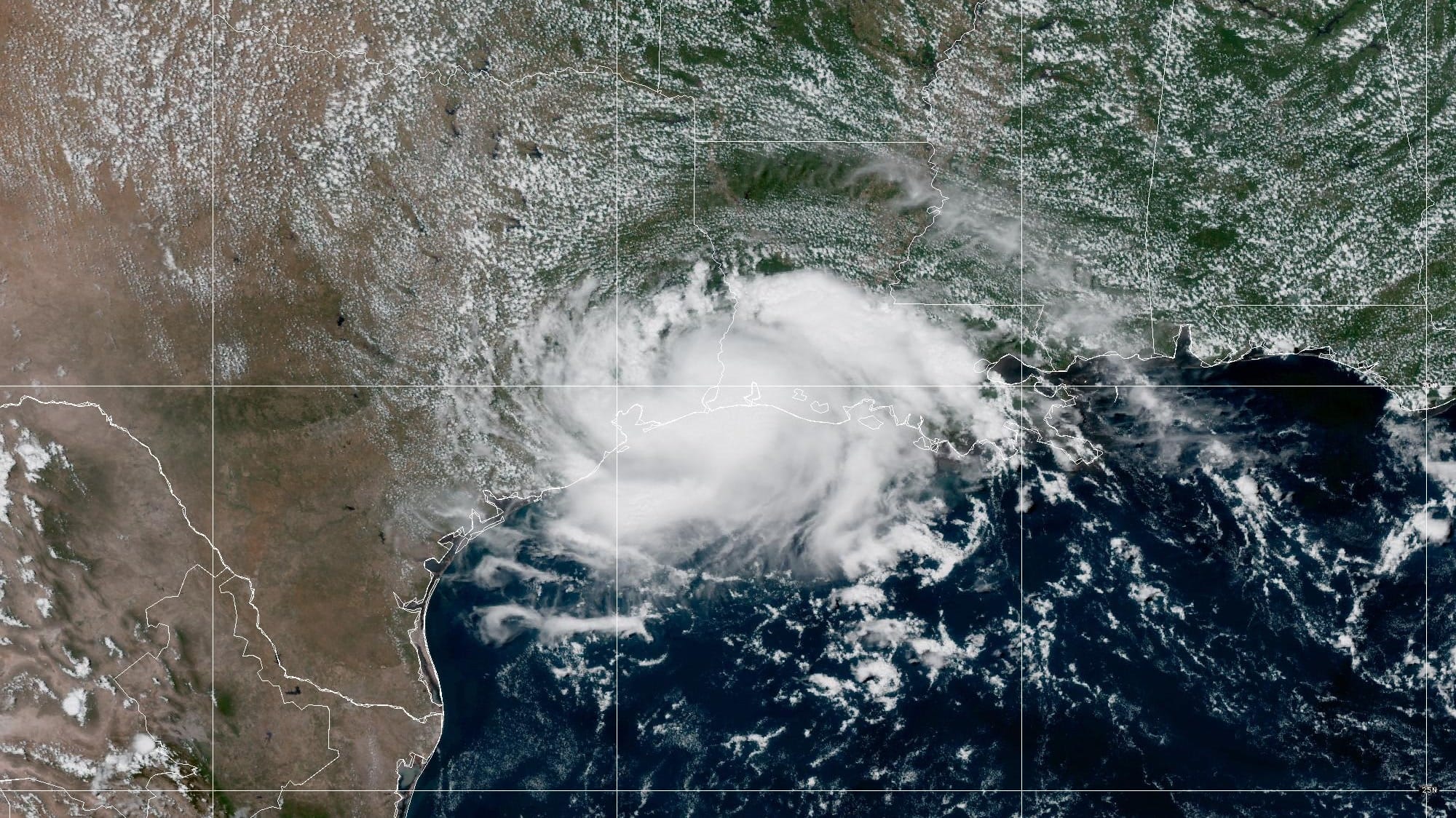 Tropical Storm Edouard nears landfall on the Texas-Louisiana coast