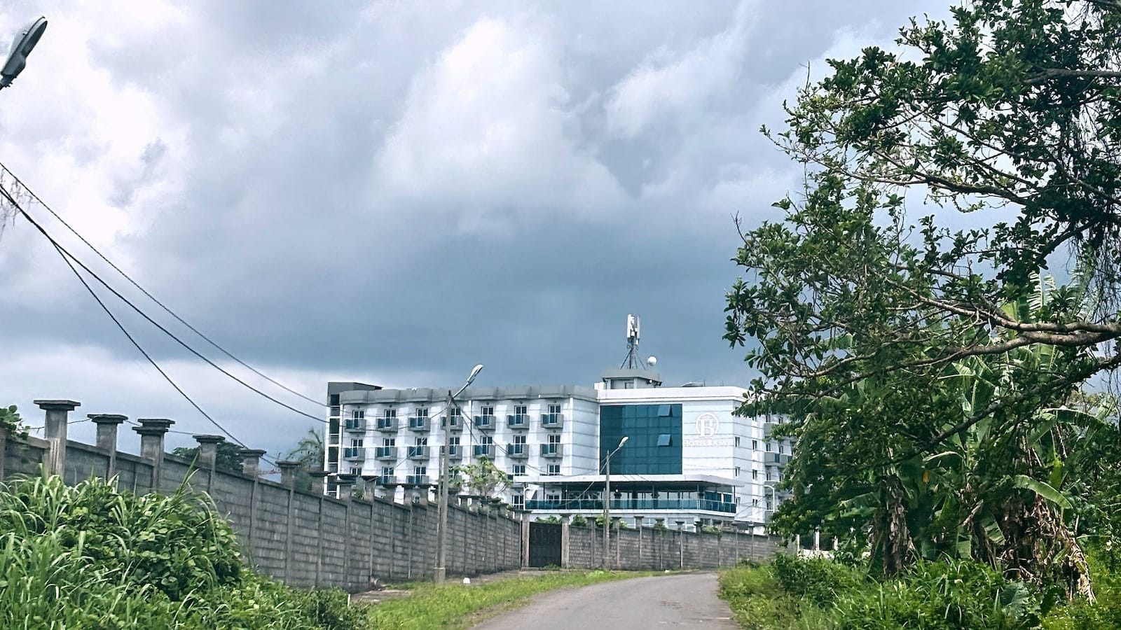 Hotel Bamy in Malabo, Equatorial Guinea, where U.S. deportees have been held