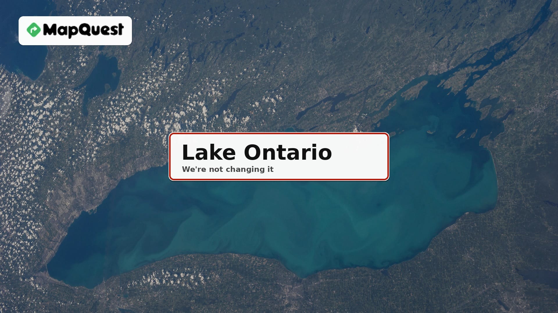 MapQuest hits No. 1 on the App Store after refusing 'Lake America'