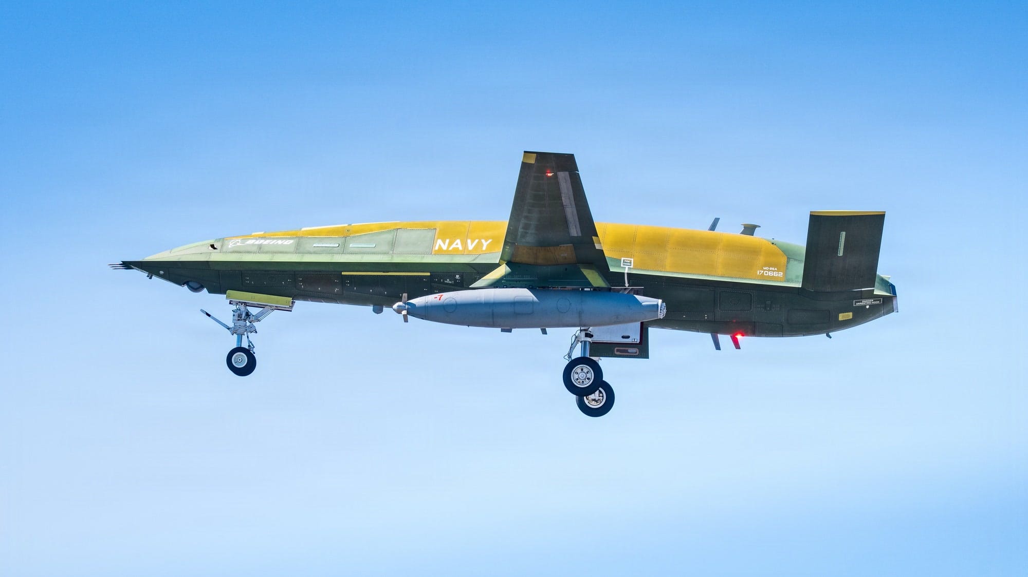 Navy awards Boeing $562M for first MQ-25A Stingray production lots